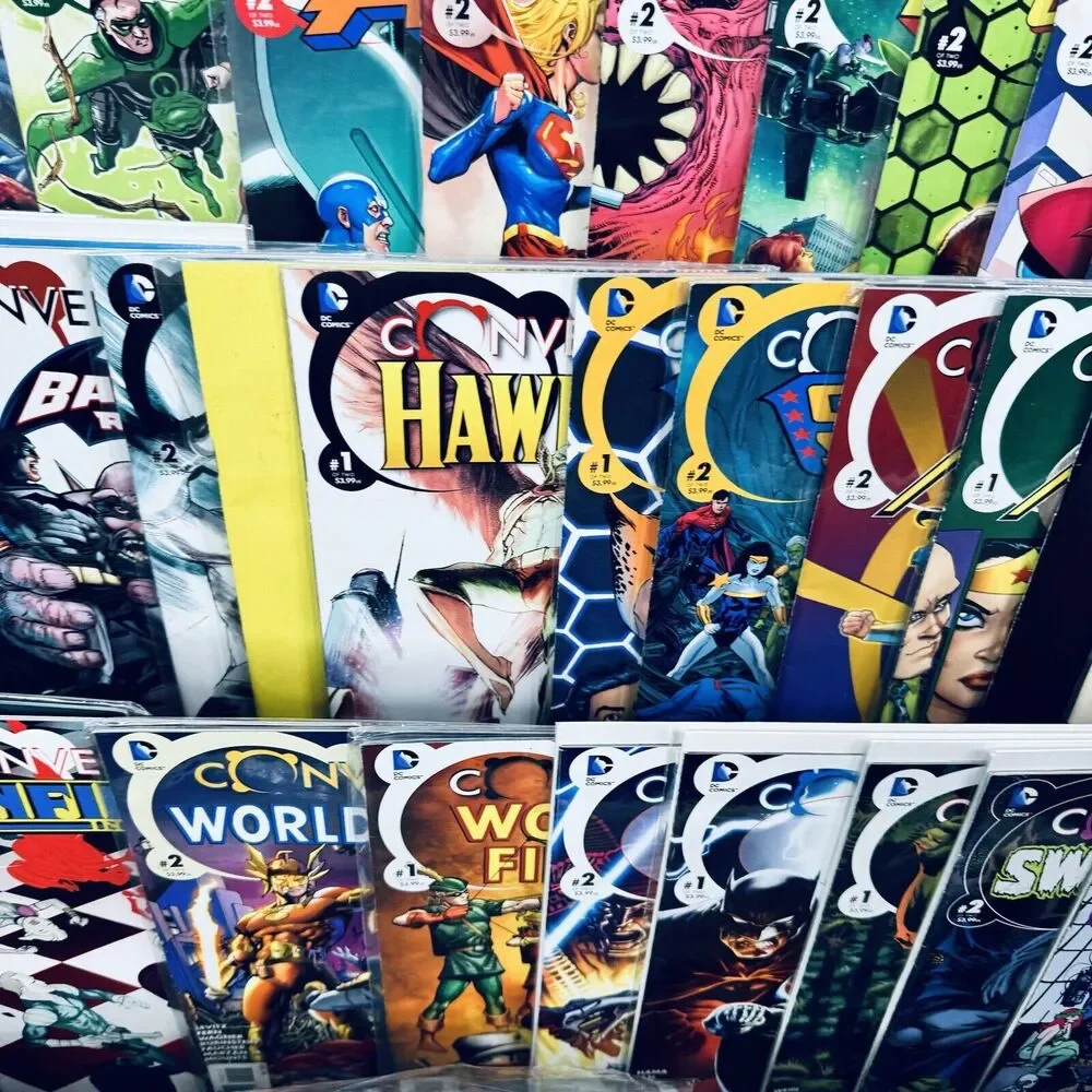 Convergence 0-8 & 10 Tie-Ins Mini Series +‎ 21 #2 Issues Lot DC 2015